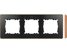 Kontakt-Simon Simon Detail 82 Triple rėmo Detail Select-wood GRAFIT / Base Wood 8201630-271
