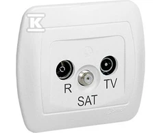 Kontakt Simon AAS/11 GN.RTV-SAT Baltas GALAS.