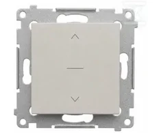 Schneider Electric Simon 54 Žaliuzių jungiklis trijų padėčių 1-0-2 (modulis) kašmyro spalvos (DZW1K.01/42)