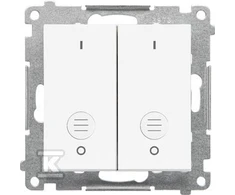 Kontakt Simon CONN.2-BI.2-KR. Baltas MATINIS SIMON55