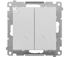 Kontakt Simon 2 ŽIEDŲ LAIPTŲ JUNGIMAS MATINIS ALU SIMON55