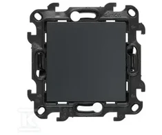 Kontakt-Simon Simon 24 Łącznik jednobiegunowy su sygnalizacją załączenia LED grafito mat NW1ZL.01/38