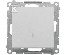Kontakt-Simon Łącznik krzyżowy Kontakt-Simon 55 TW7.01/143 moduł 10 AX, 250V~, szybkozłącza aliuminio mat