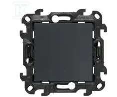 Kontakt-Simon Simon 24 Łącznik krzyżowy bez piktogramu su podświetleniem LED grafito mat NW7L.01/X/38