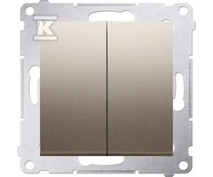Kontakt Simon IP44 MATINIS AUKSO JUNGIKLIS SIMON5