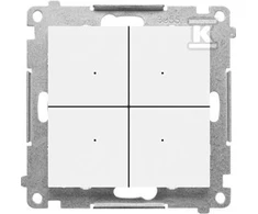 Kontakt Simon 4 RAKTŲ PRIJUNGIMAS Baltas MATINIS SIMON55