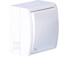 Kontakt Simon LAIPTŲ JUNGTIS N/T IP54 AQUARIUS BALTA