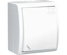 Kontakt Simon Kontaktas-Simon Step jungtis Simon Aquarius vienvietis hermetic10AX balta (AQW6L / 11)