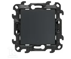Kontakt-Simon Simon 24 Łącznik schodowy bez piktogramu su podświetleniem LED grafito mat NW6L.01/X/38