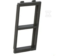 Kontakt Simon ADAPTER 2 MODUŁY 45X45MM POZIOMO JUODA