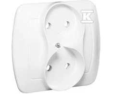 Kontakt Simon AG2/11 GN.PODW.B/U BIA.