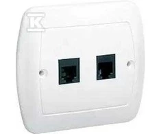 Kontakt Simon ATF2/11 GN.TELEF.2RJ11 PODW.BIA.