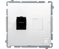 Kontakt Simon BM61E.01/11 PAGRINDINIS LIZDAS Baltas