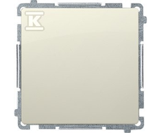 Kontakt-Simon Simon Basic Przycisk pojedynczy zwierny 10AX 250V smėlio spalva (BMP1.01/12)