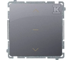 Kontakt Simon BMZW1K.01/43 BASIC BASIC Sidabrinis MATTE