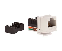 Kontakt Simon „Contact Simon CJ545U Simon Connect“ kasetinis kompiuterio lizdas, viengubas RJ45 cat.5e, neekranuotas, baltas CJ545U