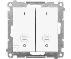 Kontakt Simon CONN.2-BI.2-KR. Baltas MATINIS SIMON55