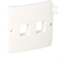 Kontakt Simon DANGALIS GN.2XRJ45 Baltas.BMGK1P/11 BASIC