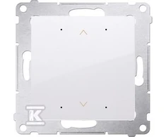 Kontakt Simon DEZ1L.01/11 VIETINIS SIMON54 Baltas