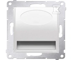 Kontakt-Simon Simon 54 LED šviestuvas 14V DC 0.4W neutrali balta 4200K balta DOS14B.01/11