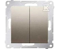 Kontakt Simon DW22A.01/44 SIMON54 JUNGTIS, MATINĖ AUKSO