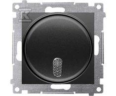 Kontakt-Simon Simon 54 Elektroninis durų skambutis (modulis) 230V matinė juoda DDS1.01/49
