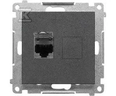 Kontakt Simon GN.1-KR.KOM.RJ45 K.6 P. GRAFIT.M.SIMON55