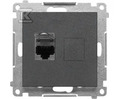 Kontakt Simon GN.1-KR.KOM.RJ45 K.6 P. GRAFIT.M.SIMON55