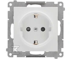 Kontakt Simon GN.1-KR.SCHUKO PRZ. J.GRAY MAT SIMON55