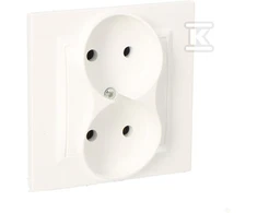 Kontakt Simon GN.2-KR.B/U MONOBLOK balta SIMON10
