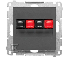 Kontakt Simon GN.2-CR.GARSIAKARIAUSIS.2.5 GRAFITINIS KILIMAS SIMON55