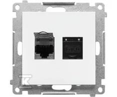 Kontakt Simon GN.2-KR.KOM.RJ45 K.6E P. Baltas M.SIMON5