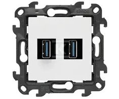 Kontakt-Simon Simon 24 Lizdas USB A 3.0 do przesyłu danych podwójne balta NGUSB23.01/11