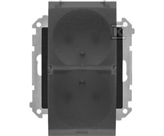 Kontakt Simon GN.2-KR.Z/U IP44 TR. MATINĖ JUODA SIMON55