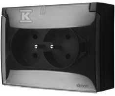Kontakt Simon GN.2-KR.Z/U SW.IP44 TR.CZ.Matinis AQUACLICK