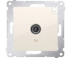 Kontakt Simon GN.ANT.TV 1-KR.MOD.CREAM SIMON54