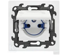 Kontakt Simon GN.DATA IP44 RAKTAS ANTIS JUODA BALTA SIMON24