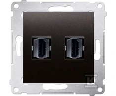 Kontakt-Simon Kištukinis lizdas su HDMI Simon 54 (DHDMI2.01 / 48)