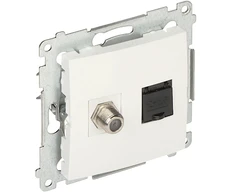 Kontakt Simon GALUTINIS LIZDAS DASFRJ45.01/11-SIMON54 TIPAS F + RJ45