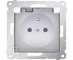 Kontakt Simon GN.IP44 B/USSZ.TRANSP. Baltas SIMON54