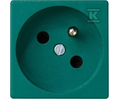 Kontakt-Simon K45 Jungtis lizdas vienas su / U 16A IP20 žalia (K22 / 27)