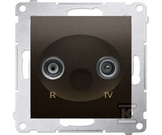 Kontakt Simon GN.RTV END/SWITCH.BROWN SIMON54