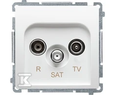 Kontakt Simon GN.RTV-SAT Baltas JUNGIKLIS
