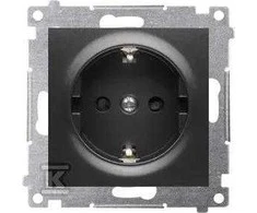 Kontakt Simon GN.SCHUKO TRANS.Juodas SIMON54