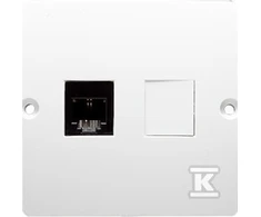Kontakt Simon GN.TELEF.RJ 11 TALPA Baltas BMTF1.02/11