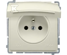 Kontakt Simon GN.Z/U IP44 smėlio spalvos kontaktinis BMGZ1BZ.01/12