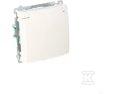 Kontakt Simon GN.Z/U IP44 BIA.PRZE.STYK.BMGZ1BZ.01/11