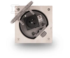 Kontakt Simon ĮDĖTIS + DANGLAS GN.RJ45 CAT5E NERŪDYDIJA NŪDYNĖ BŪKLĖ