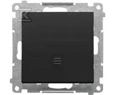 Kontakt Simon JUNGTIS.1 POLA.LED SIGNALAS.MATINIS Juodas SIMON55