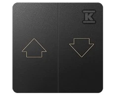 „Kontakt-Simon Simon 82“ Vienas raktas, skirtas akliesiems jungikliui, grafitui (82028-38)